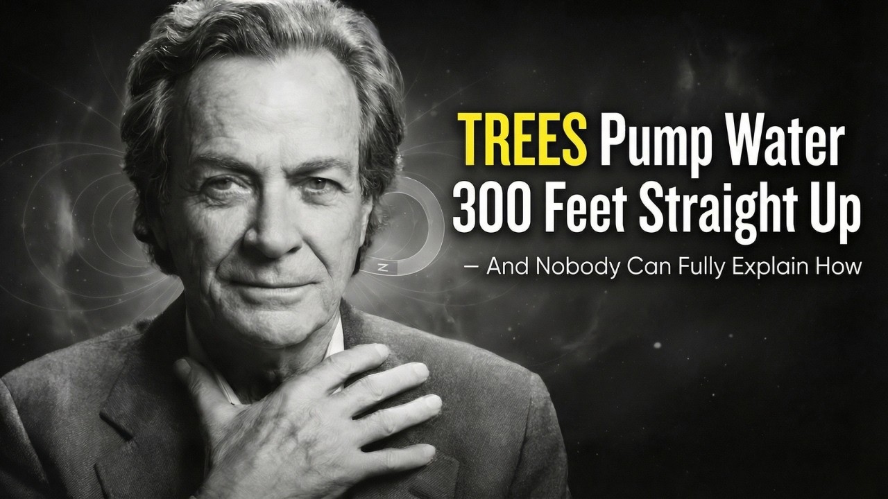 TREES Pump Water 300 Feet Straight Up — And Nobody Can Fully Explain How