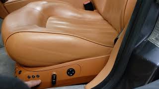 FOR SALE - 20J1059 - 2005 MASERATI QUATTROPORTE M139 - DRIVER LEFT FRONT POWER SEAT 2006 Maserati Quattroporte Driver Seat