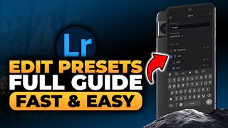 How To Edit Presets in Lightroom Mobile (𝟮𝟬𝟮𝟲) | BEST FULL GUIDE | NO Yapping, To The Point & EASY! screenshot 3