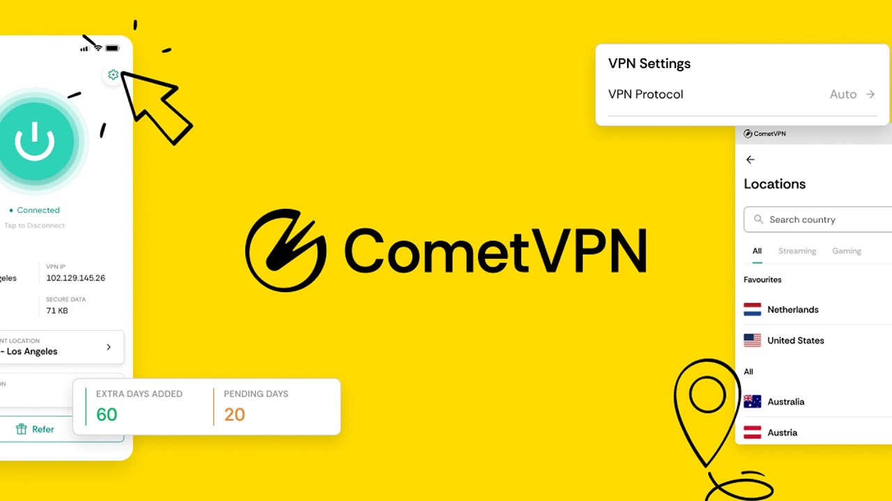 The Best Residential VPN - CometVPN