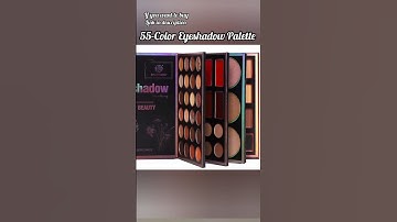 New 55-Color Eyeshadow Palette Lipstick Highlighter Contour Palette Professional Makeup Kit