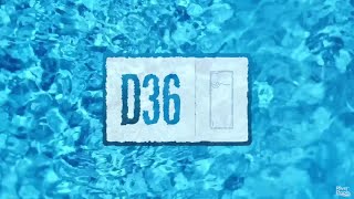 River Pools D36 Inground Fiberglass Pool In Caribbean Sparkle