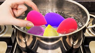 Smart Sponge Hacks To Save Your Time And Money