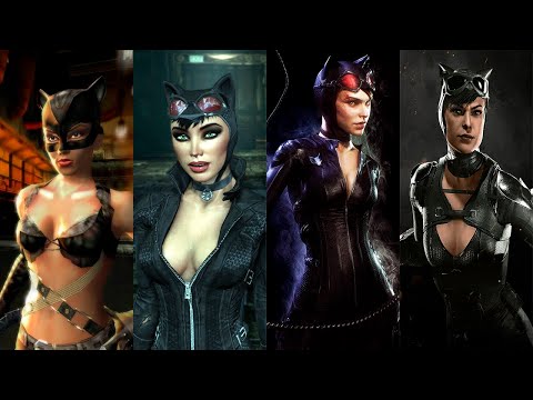 Эволюция Женщины-Кошки в видеоиграх/Evolution of Catwoman in Games