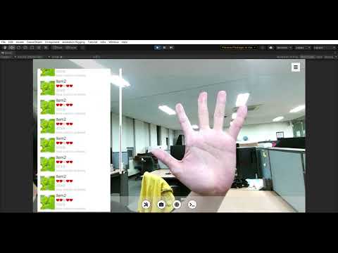 MediaPipe Unity Hand Tracking