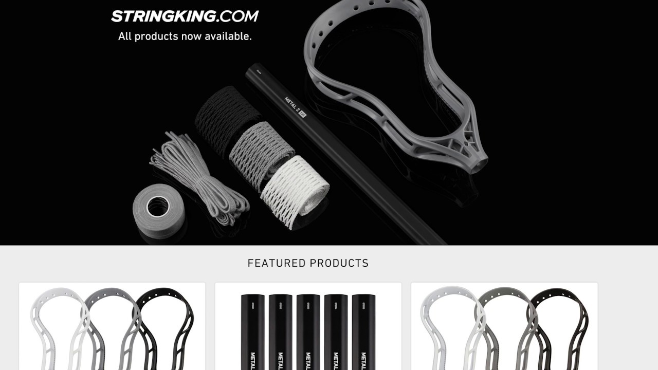 StringKing.com | All Lacrosse Products Now Available