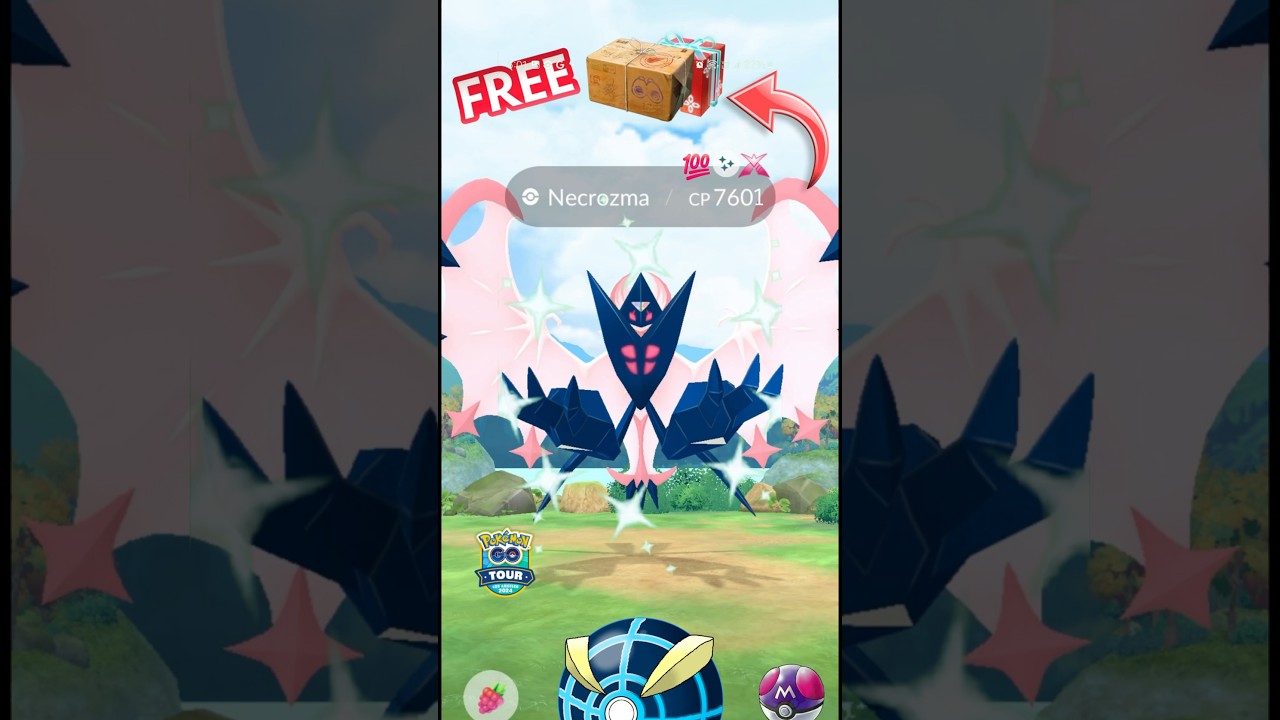 OMG😲 Free✨️Shiny Dawn Wings Necrozma in 