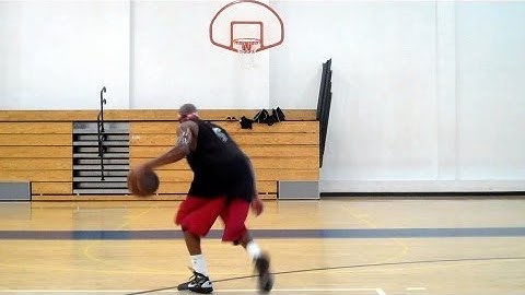 Stepback Dribble, Thru-Legs Drive & Finish 1 & 2 | Dwyane Wade Moves | Dre Baldwin