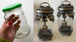 DIY  Awesome Glass Jar Recycling Idea | Kitchen decor
