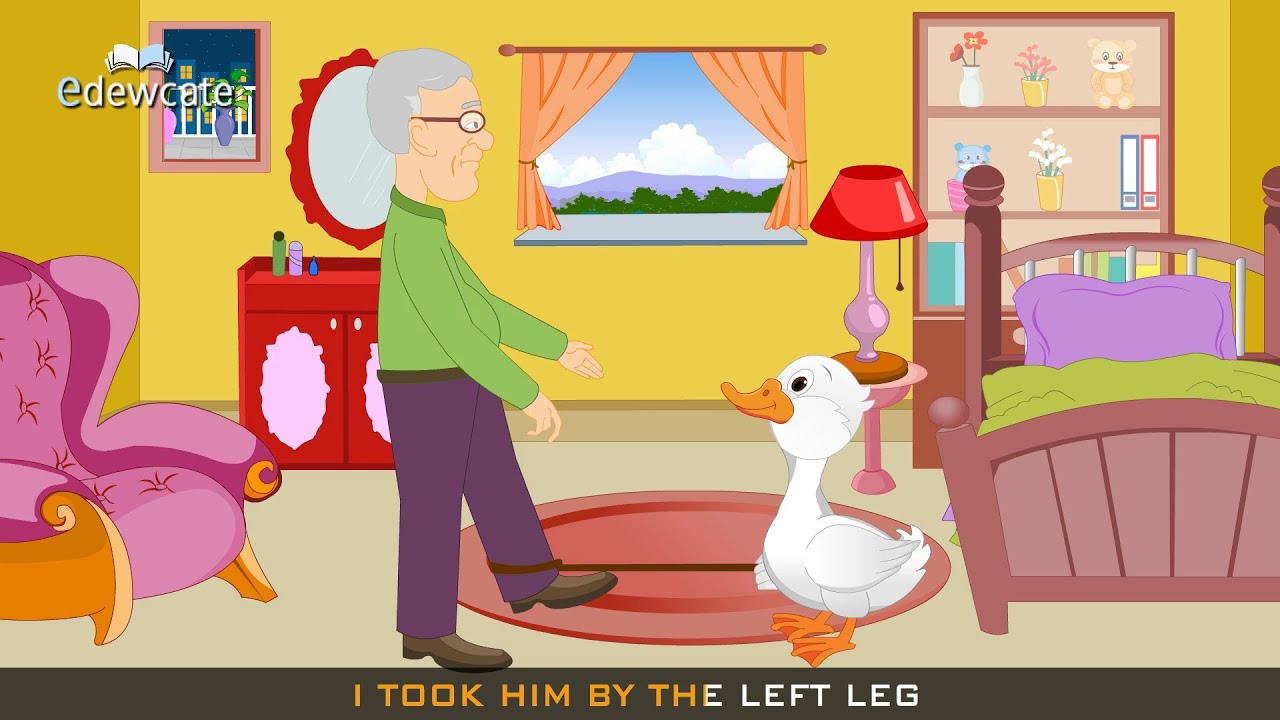 Goosey Goosey Gander Nursery Rhyme - YouTube