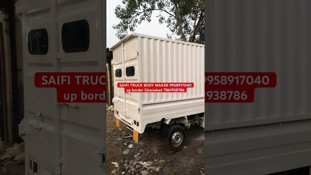 Tata ace container body / Mahindra supro container body work