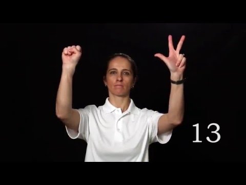 Resulta ng larawan para sa Number 13 sign number hand gesture