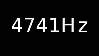 Speaker Sound Test 4741Hz