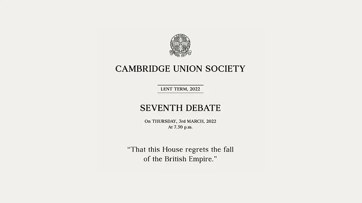 This House regrets the fall of the British Empire | Cambridge Union - DayDayNews