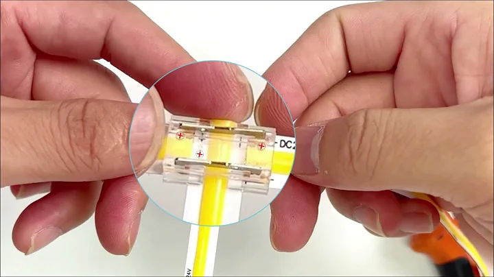 How to connect LED Strip Light in T Shape-No Soldering!