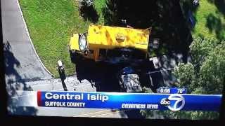 Central Islip bus crash