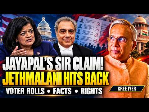 Did Jayapal Misread India’s Voter Roll Revision? Jethmalani Hits Back