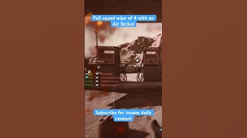BEST FULL SQUAD WIPE OF 4 BY AIR STRIKE | Call of Duty: Warzone 2 | #teamwipe #warzone #gamingclips