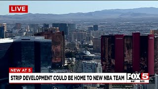 Proposed north Las Vegas Strip development could be home to NBA team