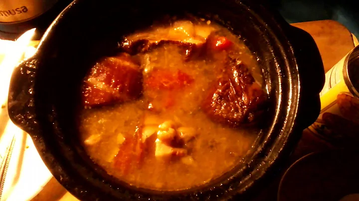 Delicious Smoked Hog Jowls and Bean Soup Easy Crockpot Cooking