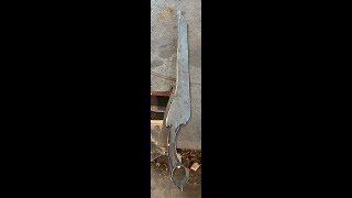 How to Make a Reverse Karambit - A Rough Shape