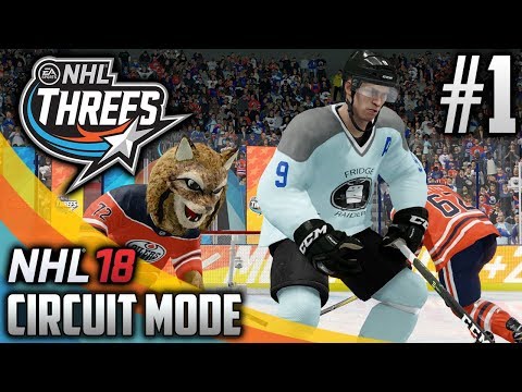 NHL 18 | Threes Circuit Mode | EP1 