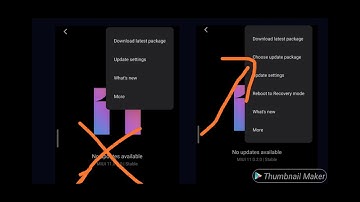 How To Enable "Choose Update Package" Option On MIUI 10 In Any Xiaomi Devices