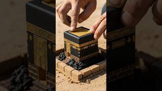 Mini Kaaba Sand Art 😍 | Satisfying Islamic Creation You Must See!