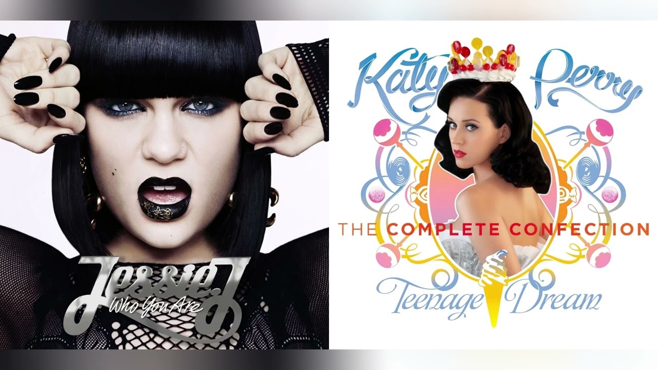 Katy Perry, Jessie J - Last Friday Domino (MASHUP)