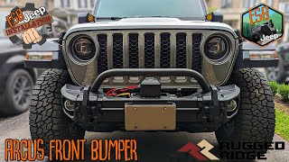 Arcus Front Bumper with Tube Overrider Bar Unboxing and Installing