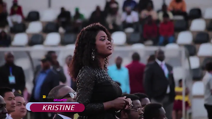 CHRISTINE NEW VIDEO- GRACE Live @ Kings malembe Wo...