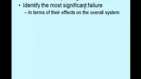 Mod-01 Lec-12 FMEA