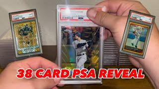 PSA GRADE REVEAL! My Biggest Submission Yet? 38 Card PSA Submission April 2025