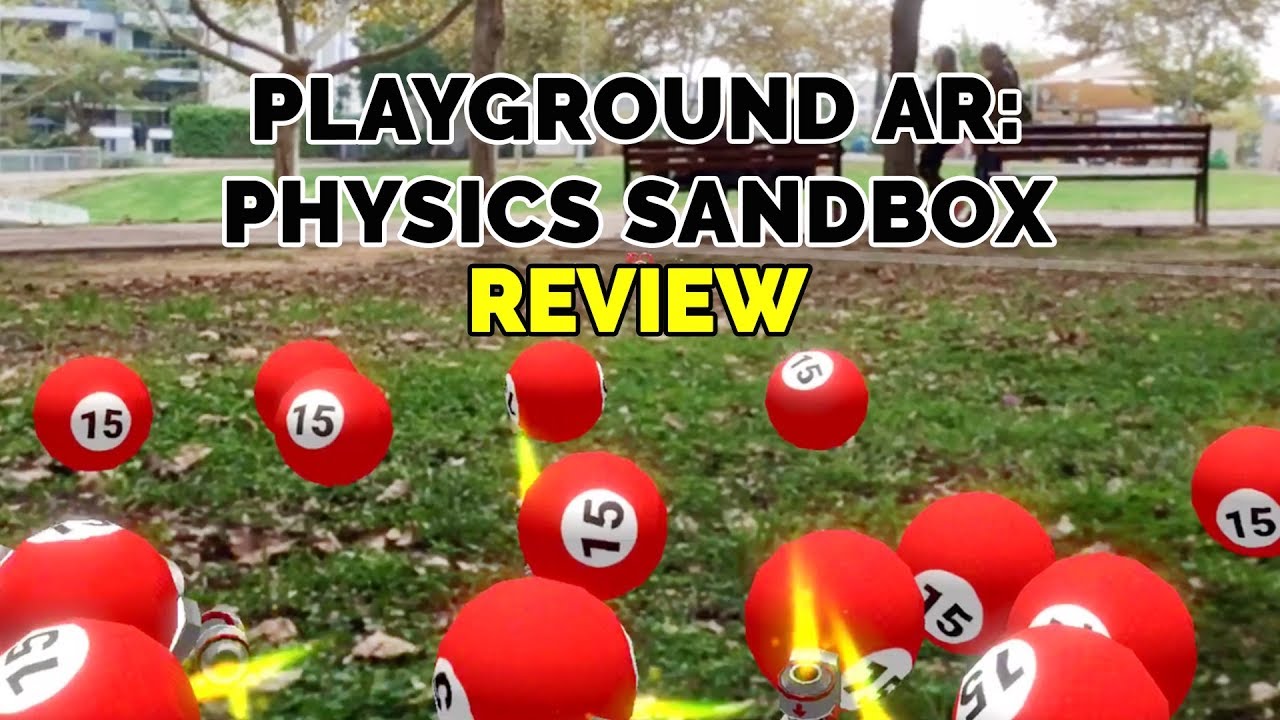 Playground AR Physics Sandbox App Review (iOS) YouTube