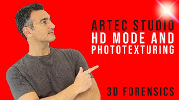 HD Mode and Phototexturing in Artec Studio | 3D Forensics | Click 3D | Ep. 49