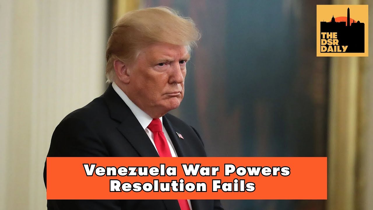 Venezuela War Powers Resolution Fails