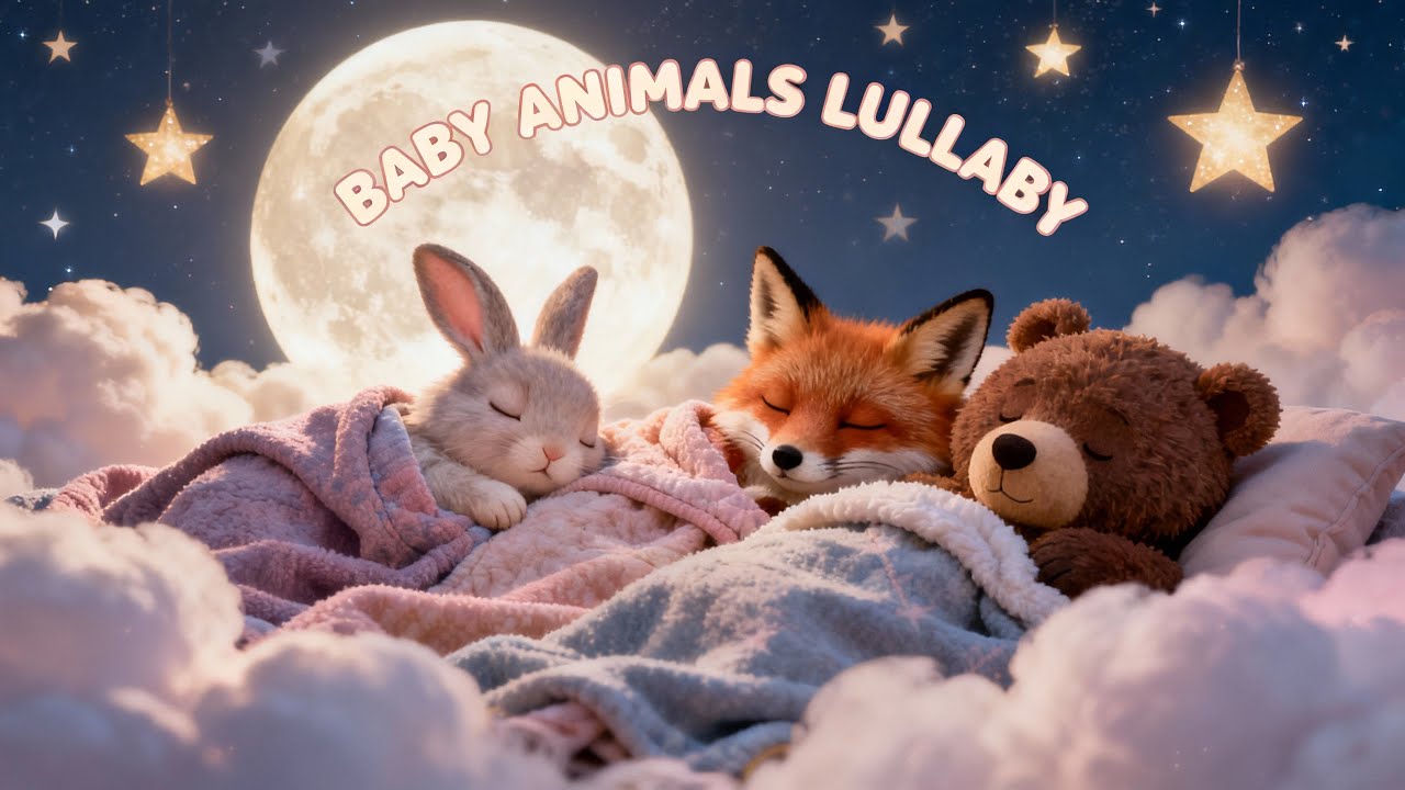Baby Animals Bedtime Lullaby | Animagic Studio