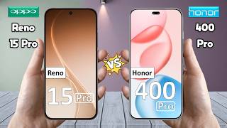 Oppo Reno 15 Pro vs Honor 400 Pro Comparacao completa Qual e o MELHOR para voce