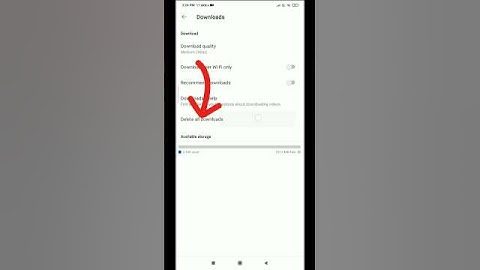 How to Delete All YouTube Download Videos #universetech #tech #ytshorts #shorts #download #delete