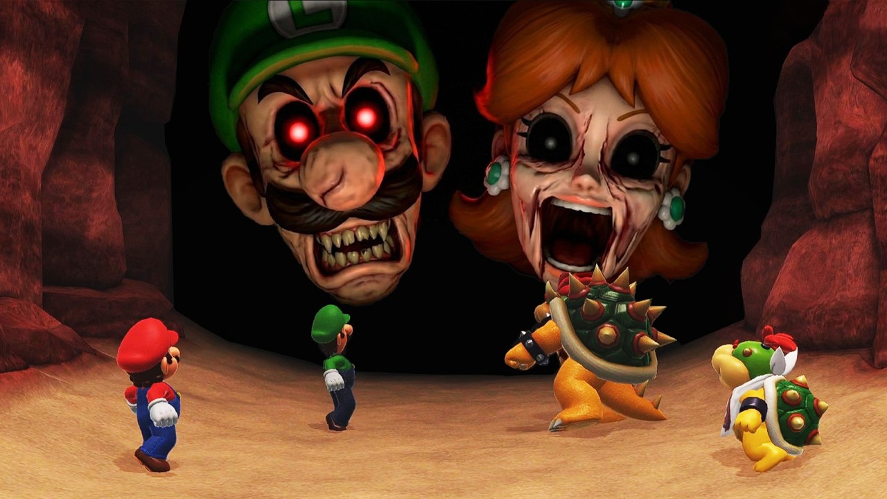 【スーパー マリオパーティ ジャンボリー】ミニゲーム ファニー  *マリオ vs ルイージ vs クッパ vs クッパJr * 伝統衣装対決 (最強CPU｢たつじん」)