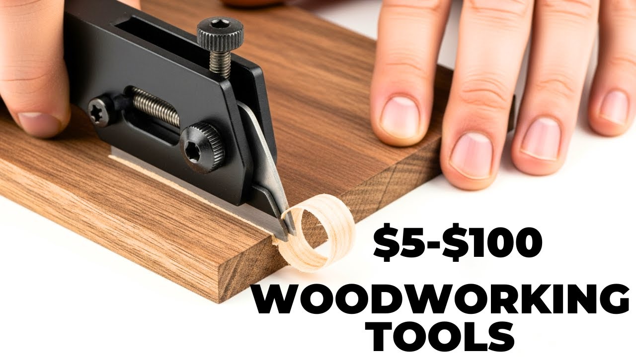 30 Woodworking Tools in Every Budget ($5 - $100)