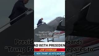 HAPPENING NOW: President Trump boards “Trump Force One,” prepares to depart New Hampshire