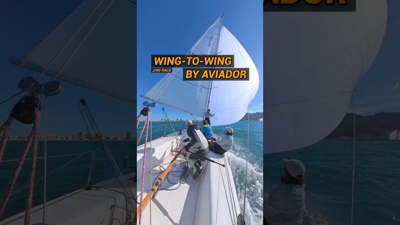 Wing-to-Wing or Not? | J/80 Aviador Downwind Call