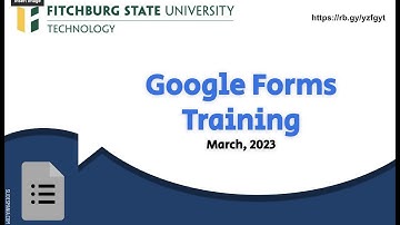 Google Forms - Fitchburg State University