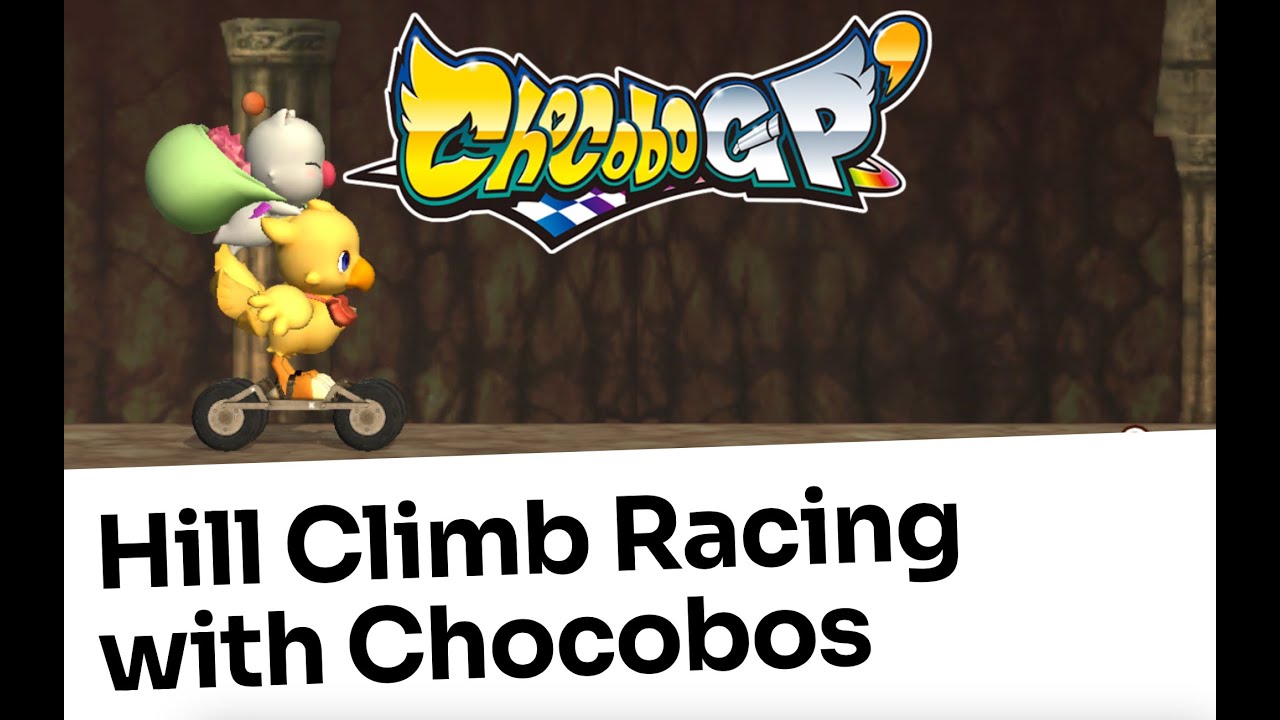 Chocobo GP gameplay, Square Enix's Final Fantasy spin-off. Soft launch footage from mobilegamer.biz.