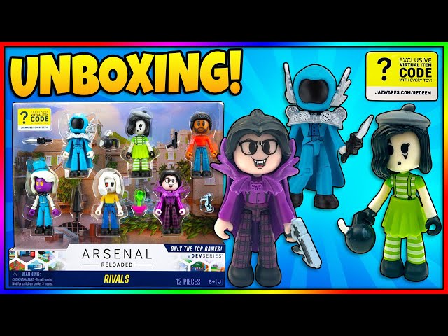  Roblox Action Collection - Arsenal: Operation Beach Day Deluxe  Playset [Includes Exclusive Virtual Item] : Toys & Games