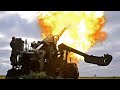 Rússia dispara com Canhão "Giatsint-B" de 152 mm e Obuses na guerra na Ucrânia