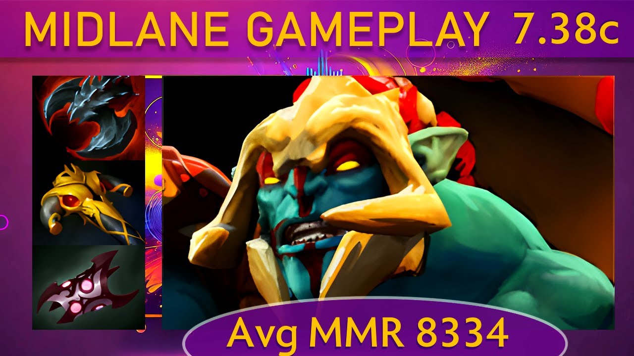 ⭐ 7.38c Huskar |K+A-D - 22 KP - 52%| Mid Gameplay - Dota 2 High MMR