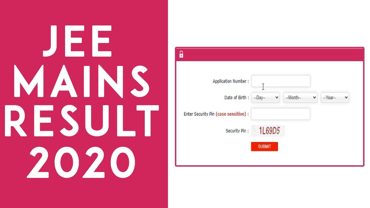 NTA JEE mains result 2020 out now  - Watch how to view