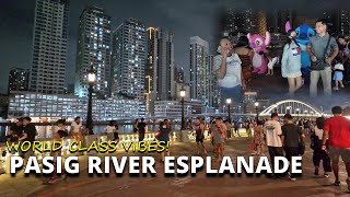 DINADAGSA TALAGA! PASIG RIVER ESPLANADE FROM INTRAMUROS TO ARROCEROS
